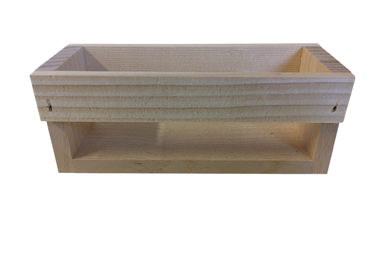 cassettina in legno naturale per tre vasetti da 50 grammi apicoltura presentazione confezioni regalo