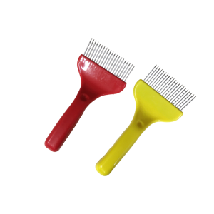 Forchetta per disopercolare classica in plastica e acciaio inox
