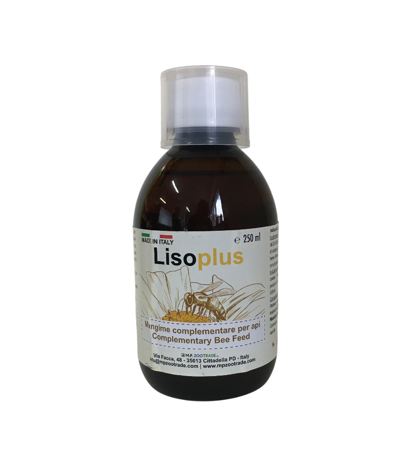Flacone integratore complementare per api Lisoplus da 250 ml