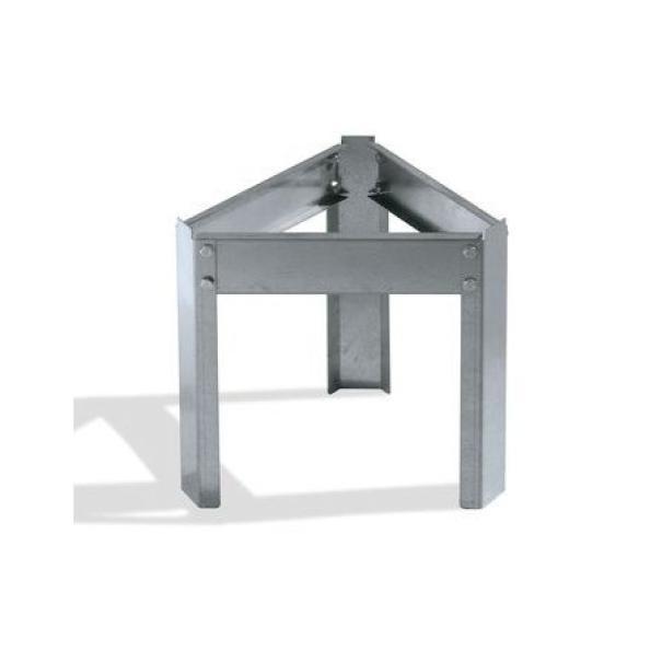 Supporto in acciaio inox smontabile per maturatore 50 kg triangolare