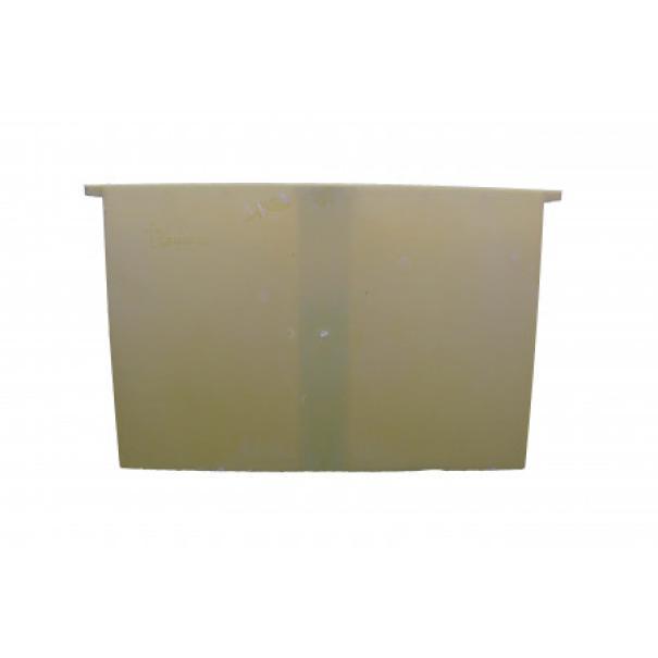 Nutritore a tasca plastica vista frontale senza arnia