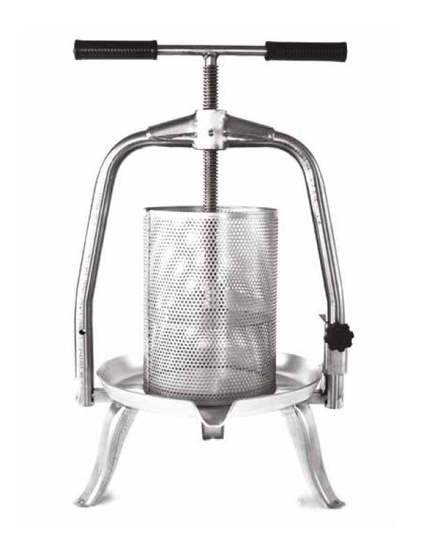 torchietto a vite con gabbia in acciaio inox da 25 cm per smielatura professionale estrazione miele