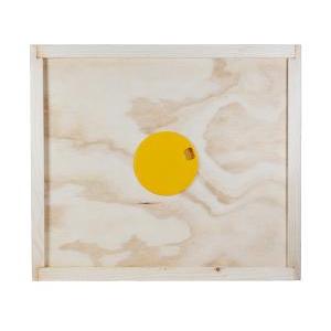 Apiscampo rotondo a 2 uscite per arnia da 10 telaini