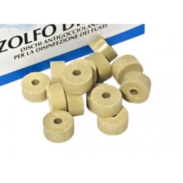 Dischetti di zolfo apicoltura per sanificazione e disinfestazione