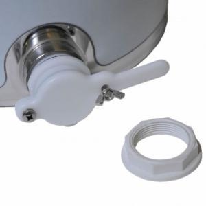 Ghiera in plastica per rubinetto a taglio ø 40 mm