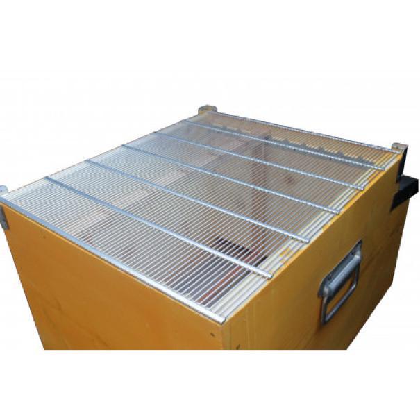 apicoltura.com escludiregina a griglia 50x50 cm in metallo per arnia 12 favi - foto 3