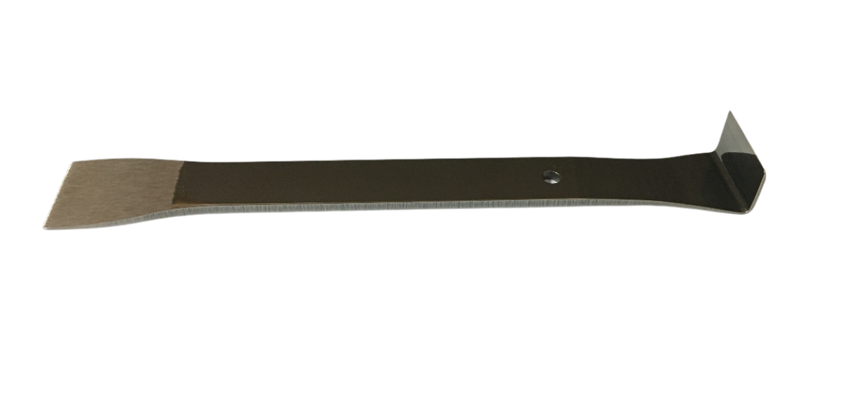 Leva raschietto tascabile in acciaio inox per apicoltura 19 cm