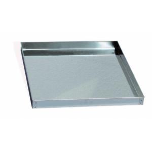 Vassoio inox per carrellino portamelari 43x50 cm