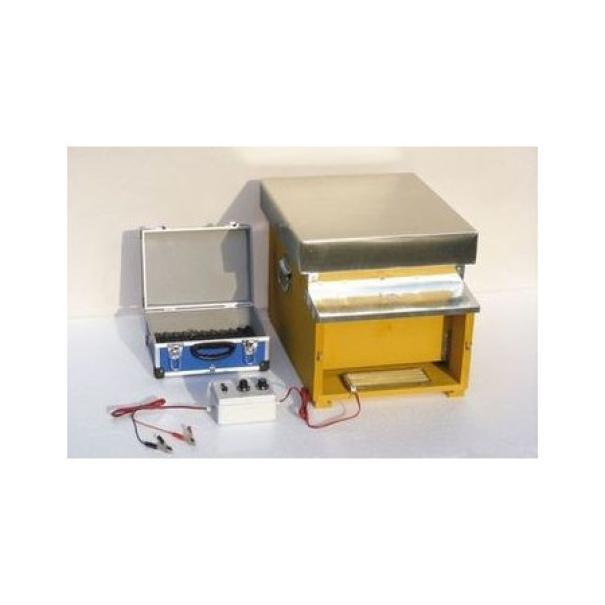 Kit elettronico per raccolta veleno con valigetta antiurto e piastra