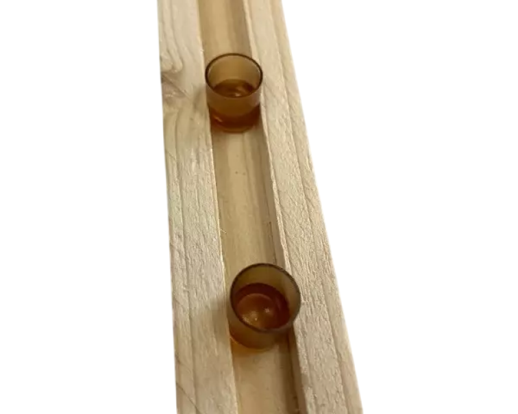 Scanalatura precisa per posizionamento sicuro dei cupolini