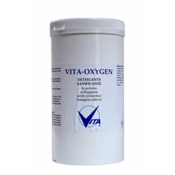 Disinfettante sanificante Vita Oxygen in polvere per apicoltura professionale contenitore da 400 g
