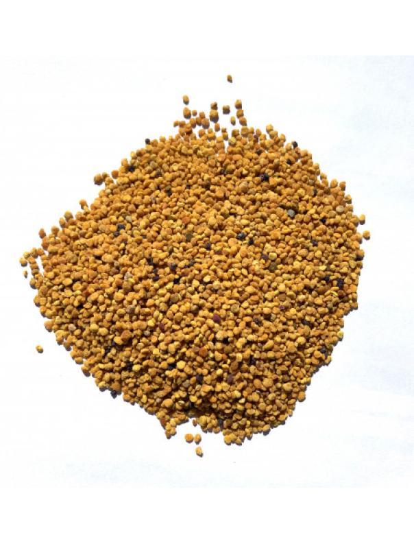 Polline di fiori in granuli di diversi colori per alimentazione naturale